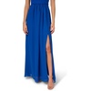 Adrianna Papell One Shoulder Chiffon Gown(Violet Cobalt)
